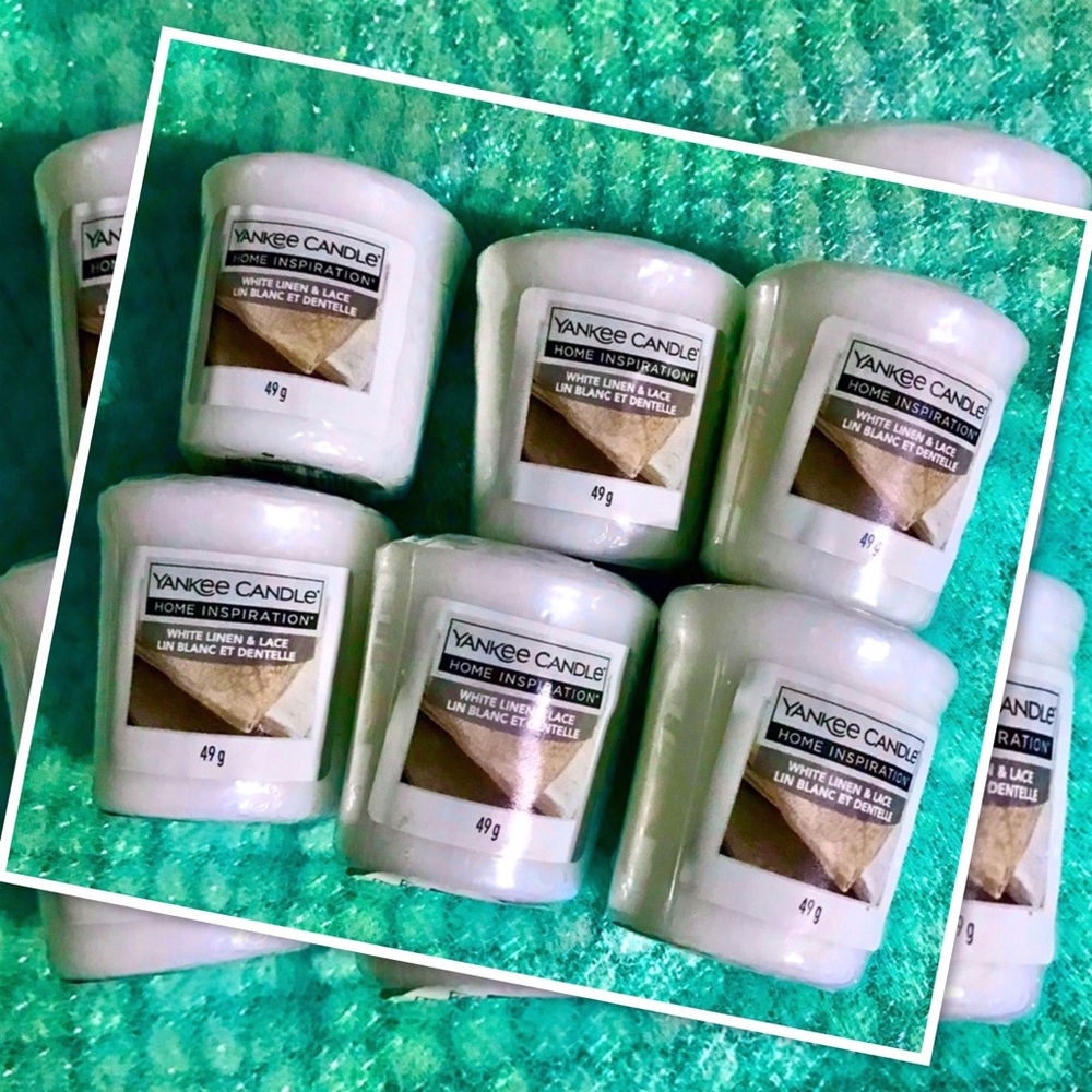 6 Yankee Candle Votives clean scent lot bundle sampler discontinued